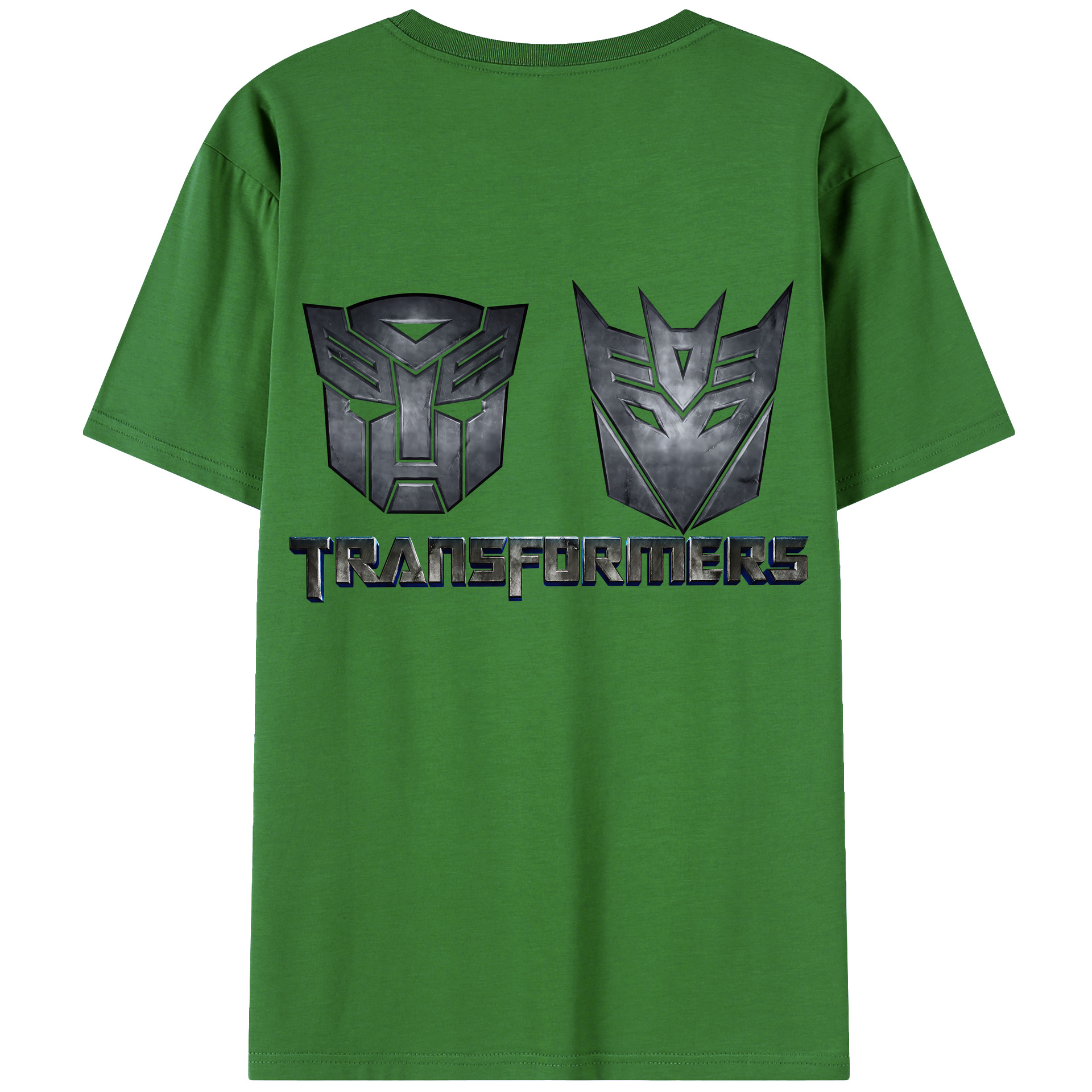 （画像用） Transformers トランスフォーマー レディース半袖Tシャツ(バックプリント)